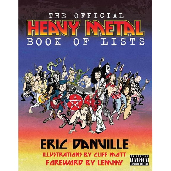 The Official Heavy Metal Book of Lists, (Paperback)