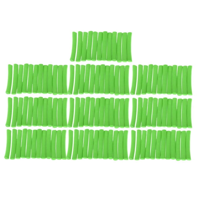 120 piezas espuma palo cilindro flotador DIY Zig alineadores cebos pesca Verde shamjiam Palitos de espuma de pesca de carpa