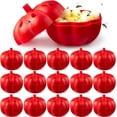 thumbnail image 1 of 16 Uds. Trampas para moscas de la fruta para interiores, Mata moscas de la fruta, trampas para áreas de comida interiores para casa, interior, forma de calabaza, caja fuerte para interiores, 1 of 5