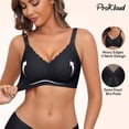 thumbnail image 2 of Sujetadores de lactancia ProKloud Seamless Supportive Maternity Black, 2 of 6