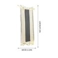 thumbnail image 3 of Qiopertar Table Runner, Soft Linen Table Runner with Hand-Woven Tassels, Bohemian Color-Block Home Decor for Dining Table Kitchen Center, 3 of 6