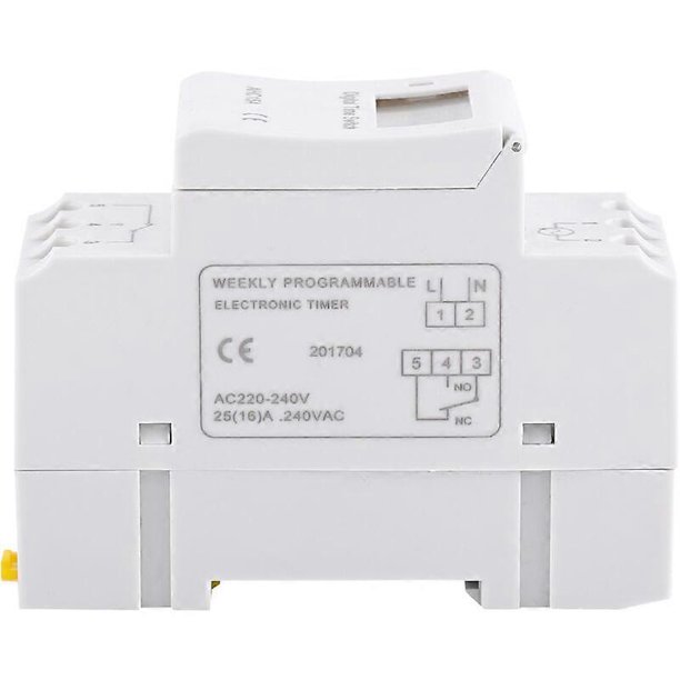 LCD Display Weekly Programmable Electronic Relay Time Switch 16 On ...
