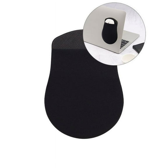 WNFJR Universal Stick-On Mouse Pouch Mouse Holder for Mouse Sleeve for Laptop Reusable Adhesive Storage Cover Office Worker Mouse Storage Bag