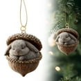 thumbnail image 2 of PPKVUFD 1Pcs Animal Ornaments for Christmas Tree, Christmas Ornaments 2025 Forest Animals Little Animals 2D Acrylic Hanging Decoration Gift for Animal Lovers(R-F), 2 of 9