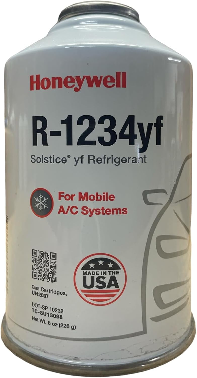 Honeywell R1234yf Solstice HFO Refrigerant MVAC 4 Cans HD