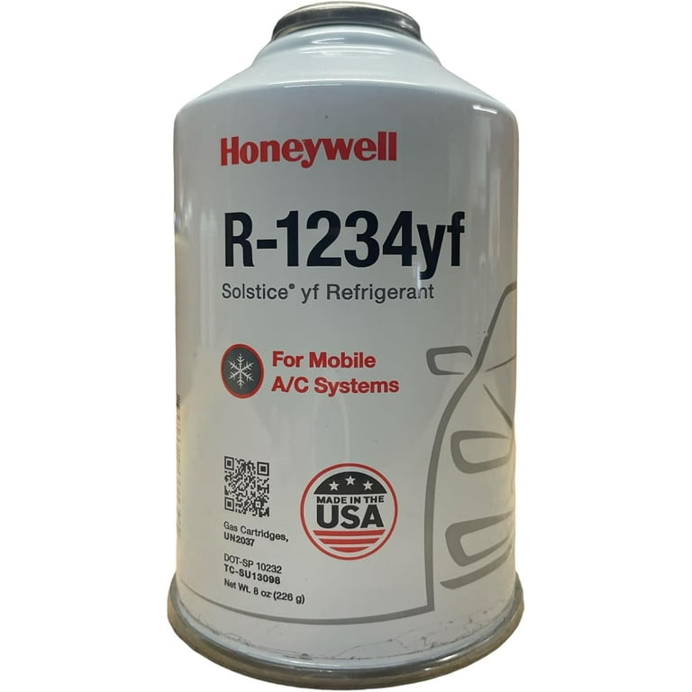 Honeywell R1234yf Solstice HFO Refrigerant MVAC 4 Cans HD