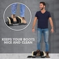 thumbnail image 3 of UMIEN Fold Up Magnetic Sides Boot Scraper Cleaner Brush, 3 of 7