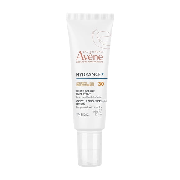 Avene Hydrance Moisturizing Sunscreen Lotion - Lightweight Daily Facial Moisturizer with Sunscreen SPF 30, 1.3 fl oz