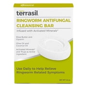 Terrasil Ringworm Soap - Antifungal Ringworm Soap Bar with Natural Ingredients - For Adults and Kids - 75gm