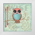 thumbnail image 1 of Phillips, Anita 15x15 White Modern Wood Framed Museum Art Print Titled - Lil Boys Owl Green, 1 of 4