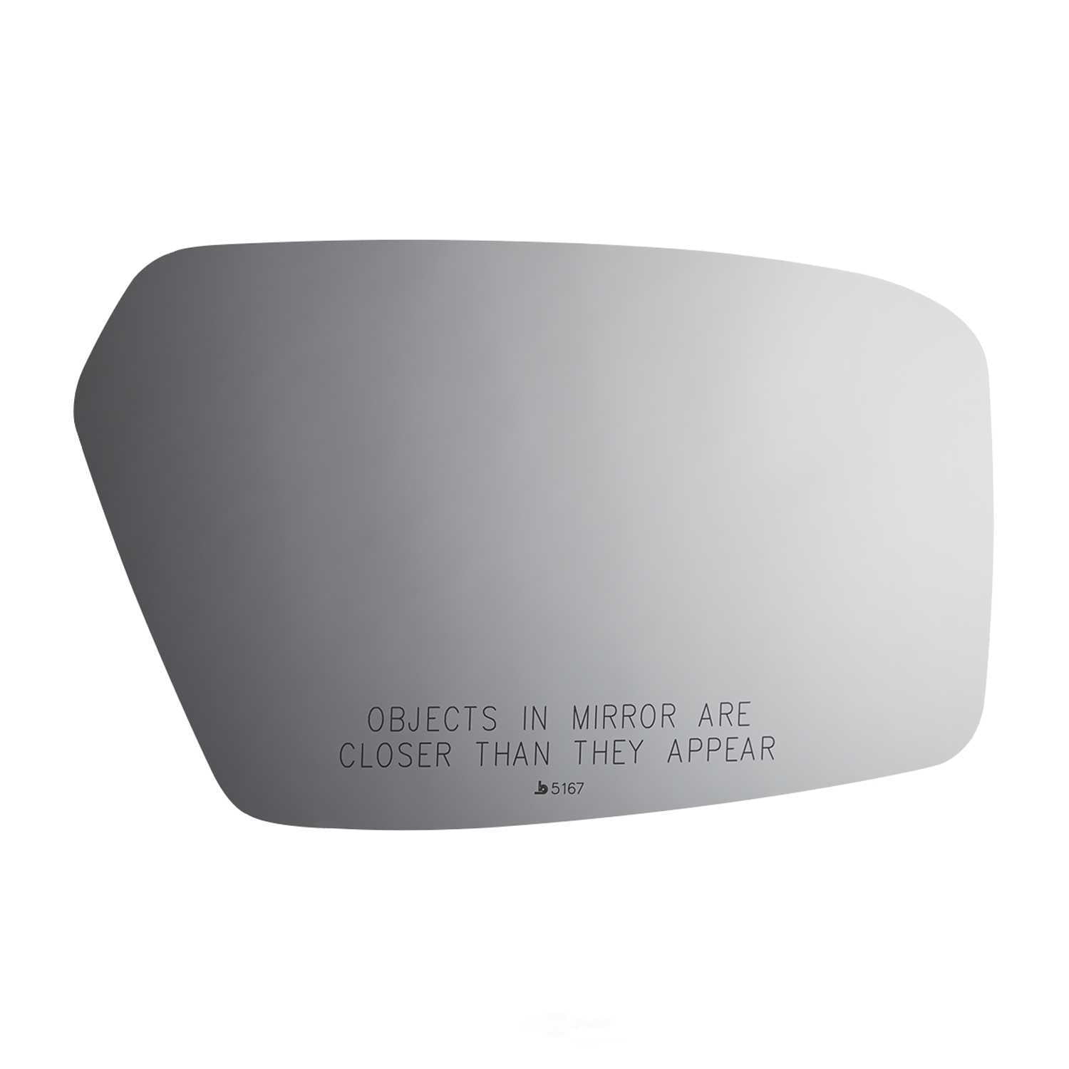 Burco Side View Mirror Replacement Glass - Clear Glass - 5167