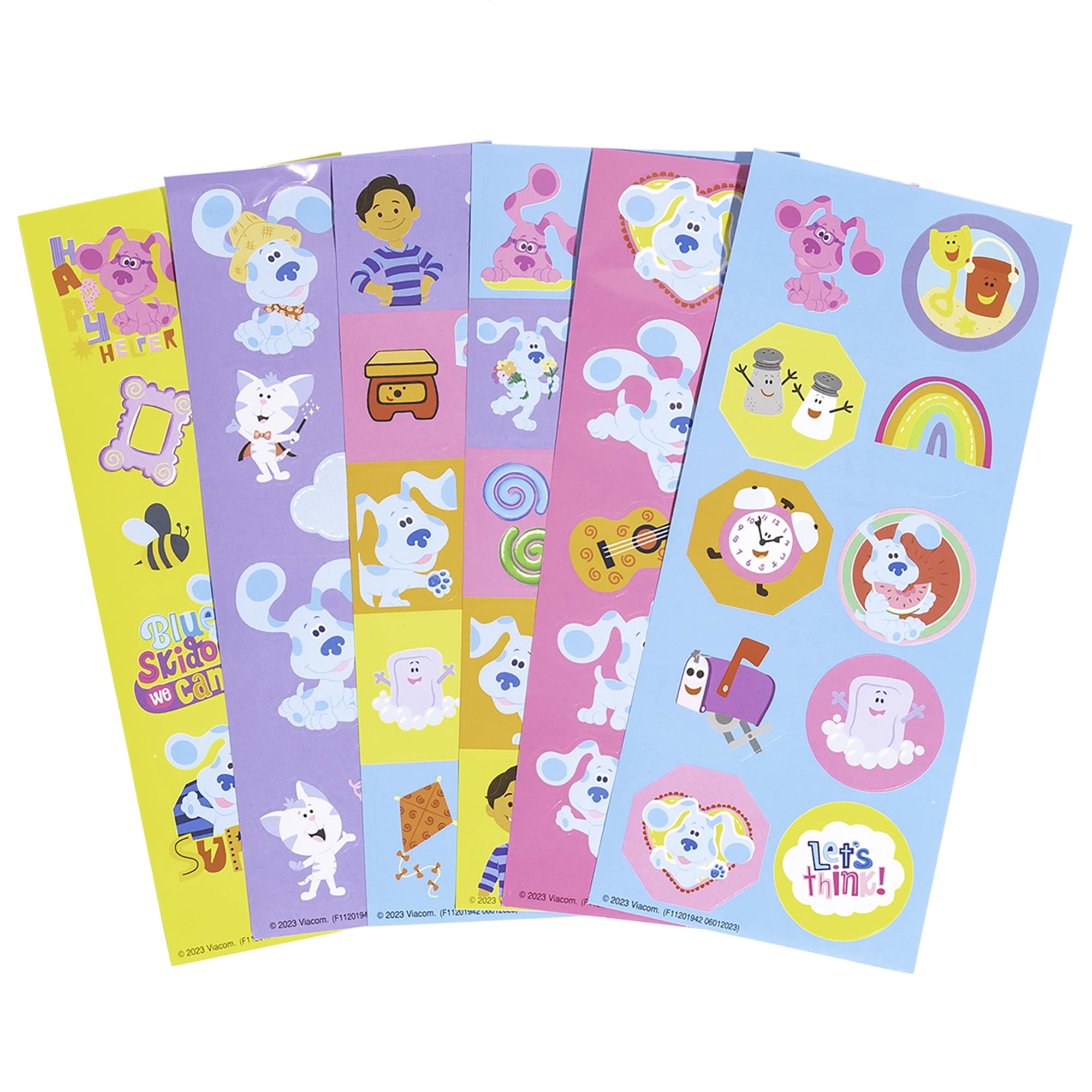 Inkology: Color Activity Set - Blue's Clues - Coloring & Activities Book, Posters, Glitter Glue, Stickers, Crayons, Creative Arts & Craft Play, Kid 3+