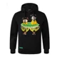 thumbnail image 3 of Sudaderas De Rick Y Morty Dos Mundos Con Gorro, 3 of 8