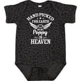 thumbnail image 3 of Inktastic Handpicked for Earth by My Poppy in Heaven with Angel Wings` Boys or Girls Baby Bodysuit, 3 of 5