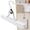 White, variant on Clearance White Solid Wood Pants Hanger with Clips - Non-Slip Trouser Clamp Hanger for Skirts and Pants