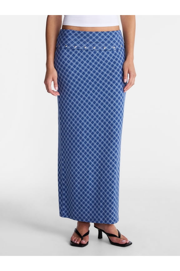 Foldover Knit Maxi Skirt, Women's XXS-XXL