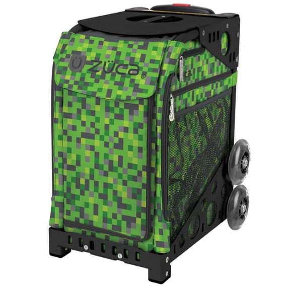 Bolso Deportivo ZUCA - Pantalla Verde (Estructura Negra)