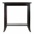 Winsome Wood Genoa Espresso Finish End Table, Rectangular Wooden Side