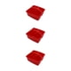 thumbnail image 5 of Inteprter Práctica bandeja de almacenamiento: y segura para todas las pertenencias Cesta de almacenamiento apilable de 3 celdas roja Type1 NO1, 5 of 6