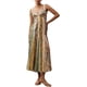 thumbnail image 1 of Vestido largo de verano para mujer, estilo retro, con diseño de flores francesas, estilo vacacional, 1 of 8