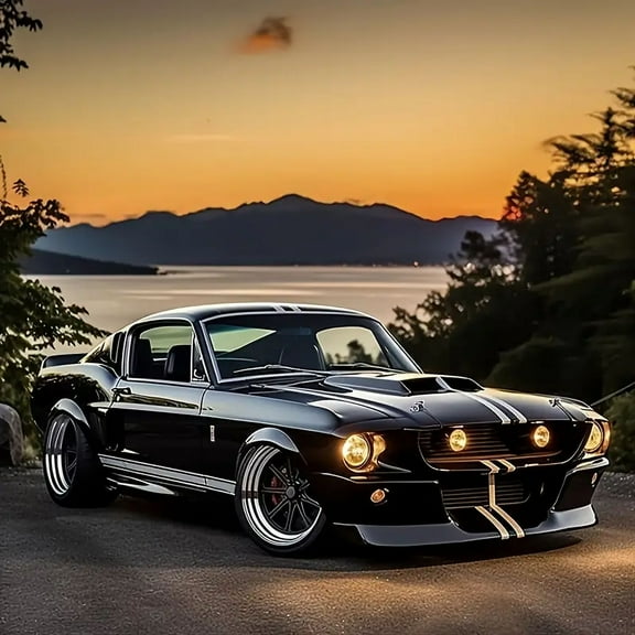 Diamond Painting Kits for Adults, Perfect Sports Car 5D DIY Diamond Art Kits Full Drill Diamond Dots for Gift Wall Decor and Relaxation Gem Arts