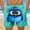 Green, variant on BRGZLK Mens Beach Shorts Summer Drawstring Waist Funny Cute Bird Emoji Print Summer Swim Trunks Novelty Beachwear Sports Vacation Shorts with Pockets