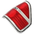 thumbnail image 5 of KOJEM Tail Light Brake Lamp Left Driver Side Compatible with 2009-2014 Ford F150 Replacement for FO2818143 BL3Z13405B Chrome Housing Red Lens, 5 of 9