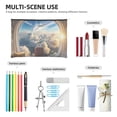 thumbnail image 4 of Cauagu Sunset Airplane Travel View for Tyvek Makeup Bag,Reusable Travel Cosmetic Bag Women Organizer Toiletry Bag Birthday,Gifts for Women Girlfriend Mom Teacher 6.5’’*8.9’’, 4 of 7
