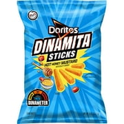 Doritos Dinamita Sticks Hot Honey Mustard Flavored Snack Chips, 9 oz Bag
