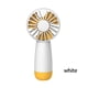 thumbnail image 4 of Inteprter Ventilador portátil ABS Motor sin escobillas alimentado por recargable tipo C carga 3 engranajes ajustable enfriador de bajo ruido con Electrodomésticos Blanco Inteprter HA074339-04, 4 of 6