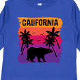 thumbnail image 4 of Inktastic California Sunset Vacation Beach Girls Long Sleeve Toddler T-Shirt, 4 of 5