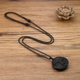 thumbnail image 5 of COAI Adjustable Black Obsidian Stone Archangel Saint Michael Pendant Necklace, 5 of 5