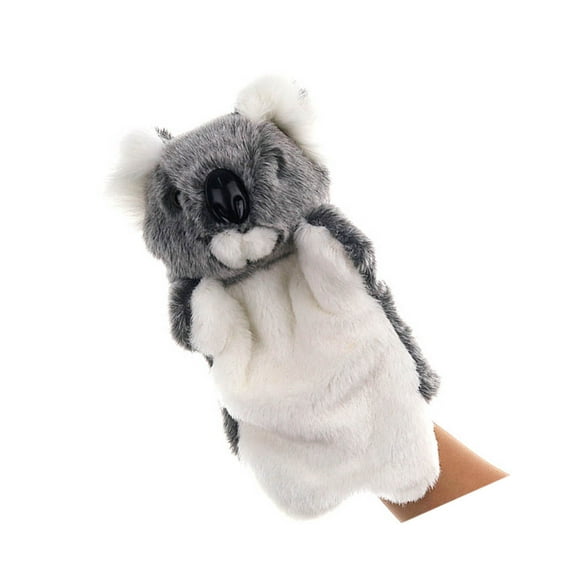 OFFIGAM Light Grey Toddler Hand Puppet - 1 Piece Soft Hand Puppet for Kids