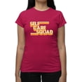 thumbnail image 3 of Self Care Squad Crop Tee Women's -SelectDesign Designs, 3 of 4