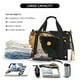 thumbnail image 5 of Disketp Abstract Gold Floral Galaxy Bolsa de Viaje Tipo Duffle, Bolso de Mano para Fin de Semana para Mujer, Bolsa de Gimnasio Ligera para Hombre, Esencial para Viajes, 5 of 7