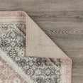 thumbnail image 4 of Ox Bay Diana 2'6" x 8' Pink/Ivory Medallion Stain and Fade Stain Resistant Indoor Runner Rug, 4 of 7
