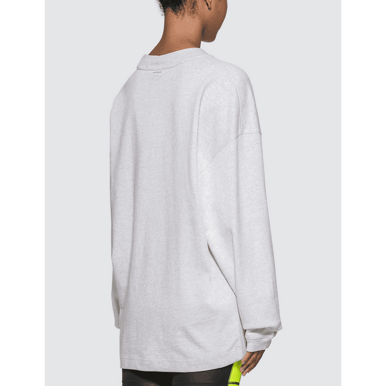 Alexander Wang GREY Chynatown Long Sleeve Sweatshirt, US Alexander Wang GREY Chynatown Long Sleeve Sweatshirt, US