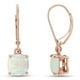 thumbnail image 2 of Pendientes de perlas de agua dulce para las mujeres 925 plata post redondo blanco perlas joyería, 2 of 4