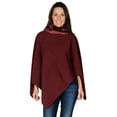 thumbnail image 2 of Lord Daniel Women's Knitted Long Poncho Top - Winter Collection - Casual Solid, 2 of 2