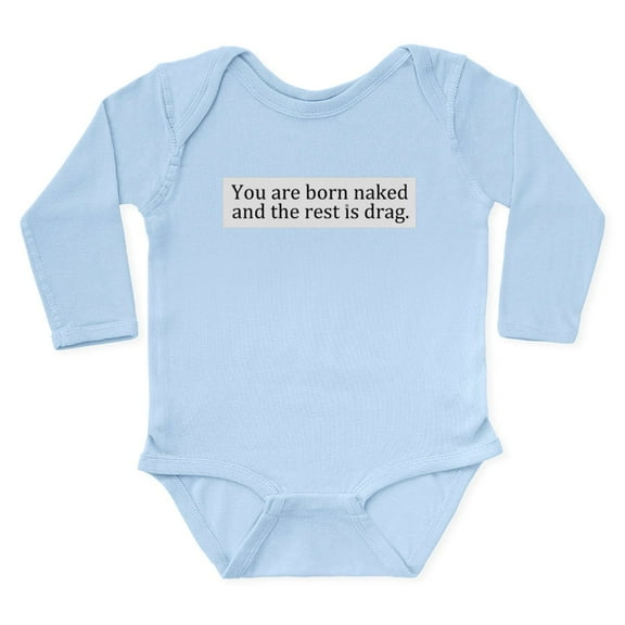 CafePress - Therestisdrag Body Suit - Long Sleeve Cotton Baby Bodysuit