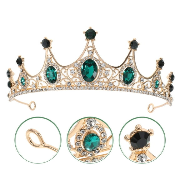 TABLZONE Rhinestone Bridal Tiara Crown for Weddings, Birthday Parties, Stage Performances, and Special Events