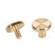 thumbnail image 5 of 50 Piezas De Remaches Decorativos Y Tornillos De Latón, Tornillos Decorativos De Latón, Tornillos De Tragamonedas De Cabeza Plana Para Bolsos De Bolsos Para Bolsas Para Sombreros, 5 of 7