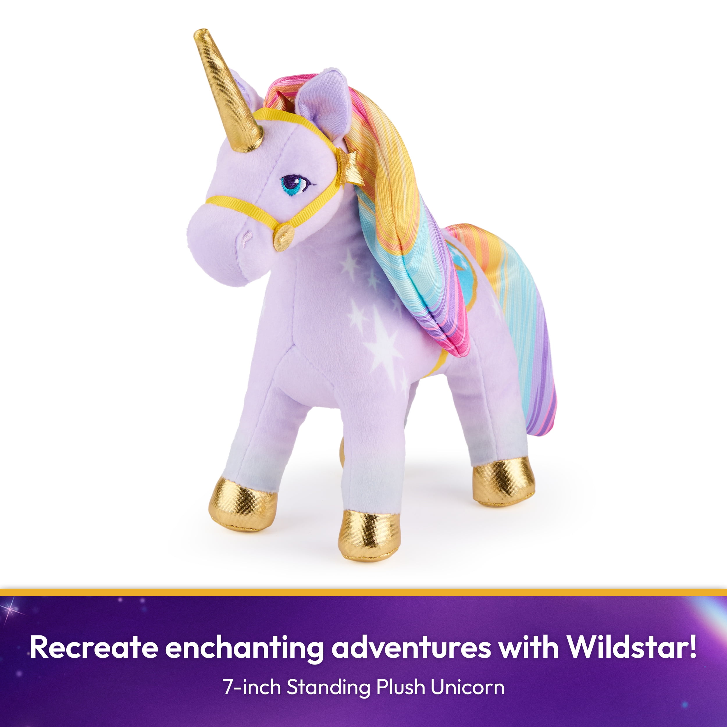 Unicorn Academy, Wildstar Plush Toy, Unicorn Stuffed Animal, 7