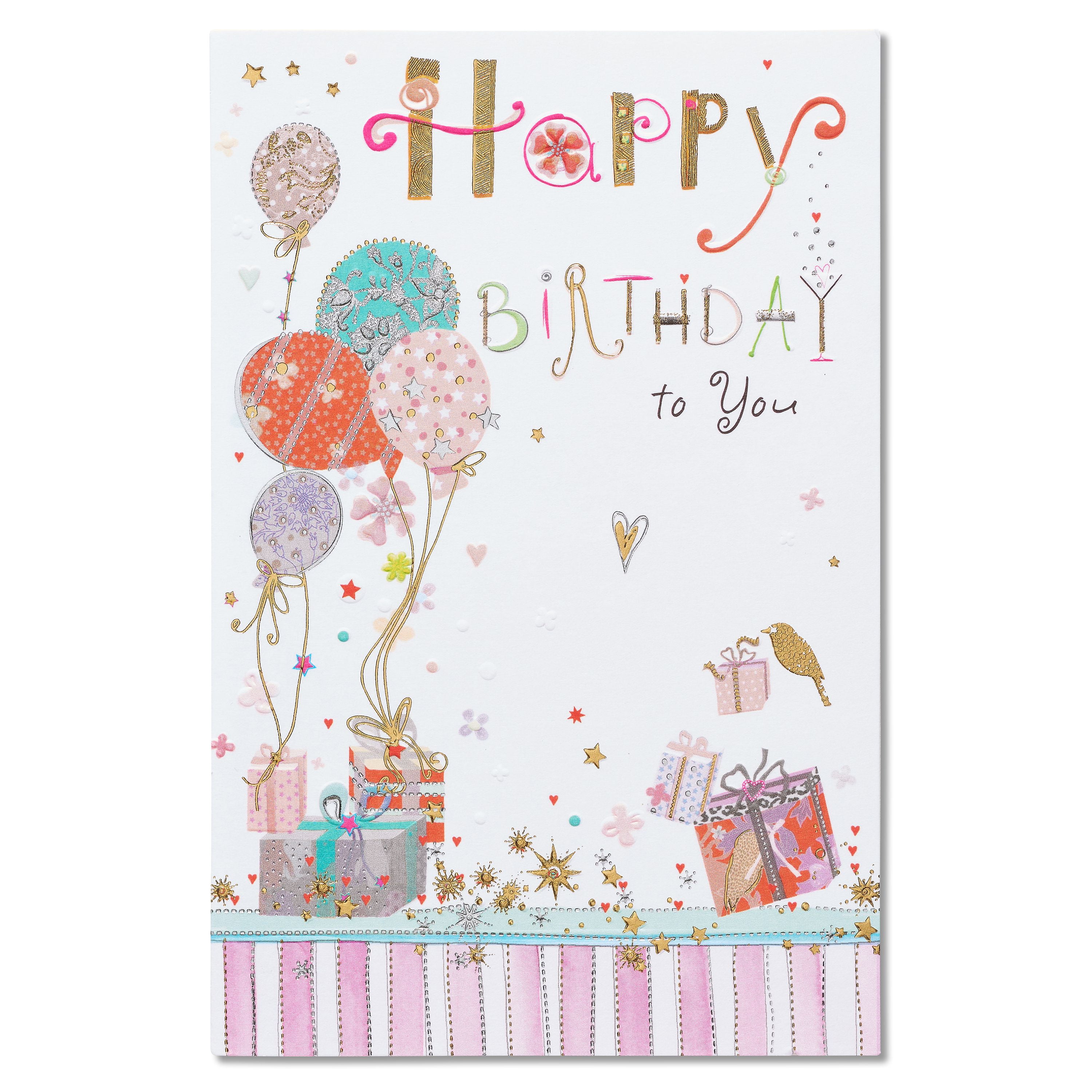 American Greetings Special Gift of You Happy Birthday Card with Foil