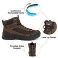 thumbnail image 7 of Ablanczoom Mens Hiking Boots: Breathable Outdoor Ankle Boots Men Work Shoes, 7 of 7
