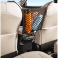 thumbnail image 2 of (2 pack) High Road Car Between Seat Organizer and Storage Net Pet Barrier with 2 Pockets, 2 of 6