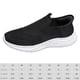 thumbnail image 2 of Zapatillas de deporte de punto para hombre Zapatillas de deporte de malla antideslizantes Zapatos para correr Zapatos deportivos al aire libre, 2 of 8