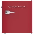 thumbnail image 1 of Frigidaire 1.6 Cu. ft. Retro Mini Fridge with Side Bottle Opener, Compact Refrigerator with Freezer Compartment, Red, 1 of 11