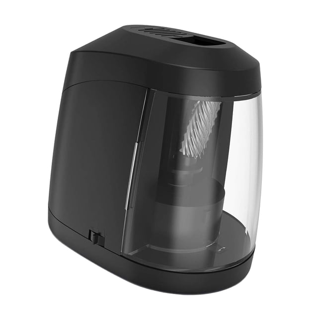 Sacapuntas eléctrico, sacapuntas automático, parada automática, resistente, alta velocidad, afilado rápido, portátil para el hogar y el aula.