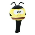 thumbnail image 2 of Funda para palo de golf Kusrkot con forma de cabeza de animal madera número 1 amarilla, 2 of 8